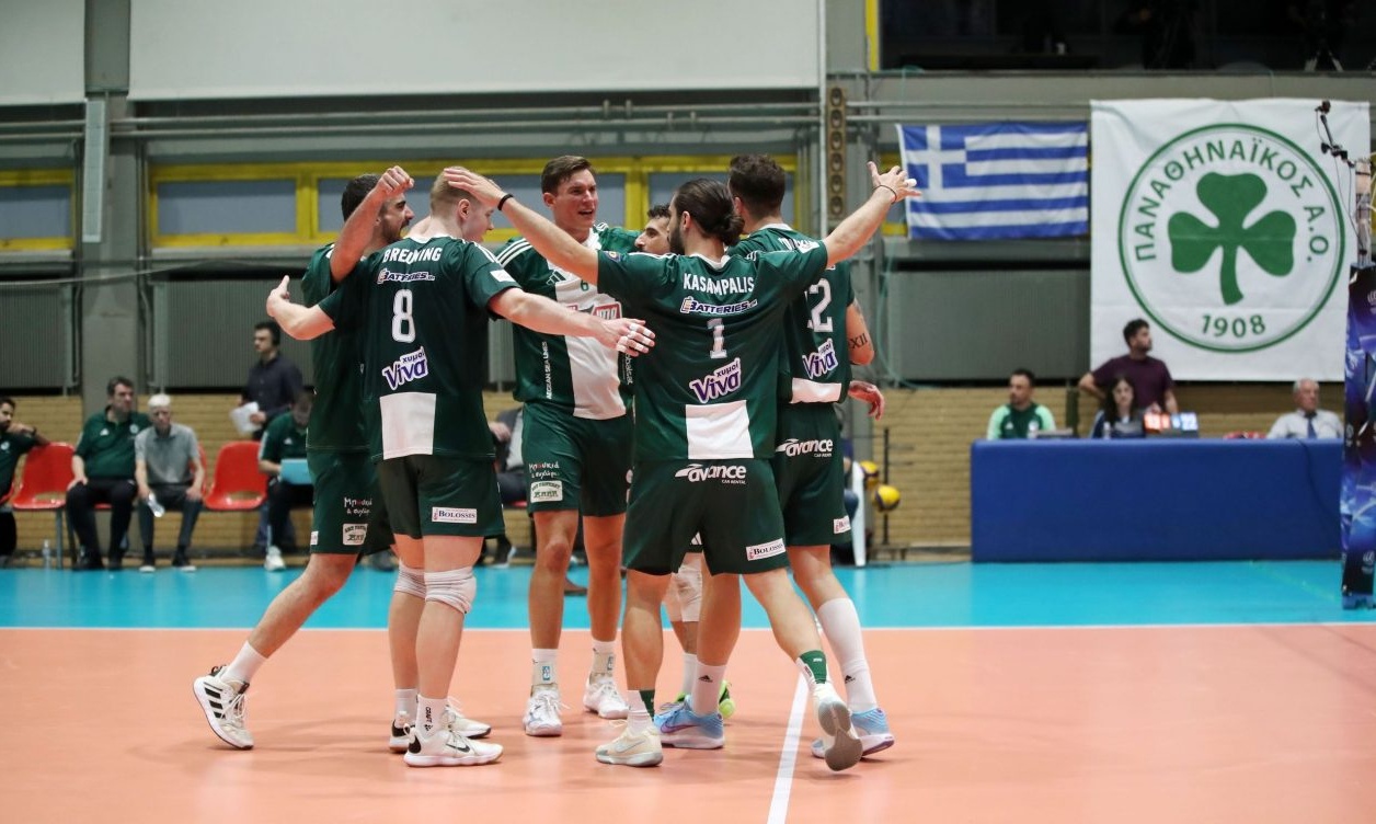 Volleyleague: Κυριαρχική εμφάνιση και 1-0 ο Παναθηναϊκός στους τελικούς