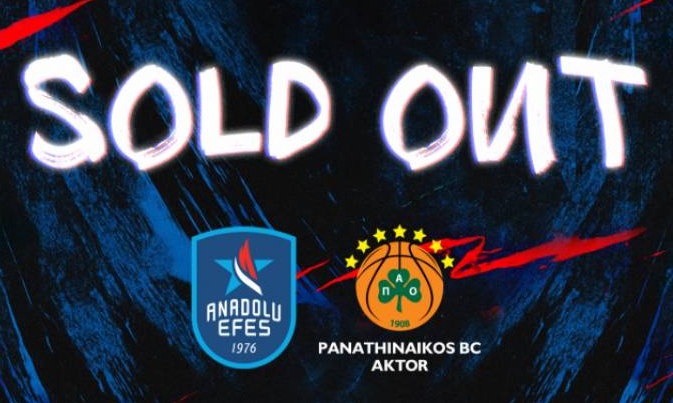 Εφές - Παναθηναϊκός AKTOR: Sold out το Game 3 στην Πόλη