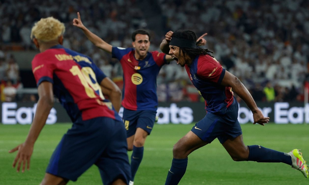 Μπαρτσελόνα - Ρεάλ Μαδρίτης 3-2: Έβαψε «μπλαουγκράνα» το Copa del Rey ο Κουντέ