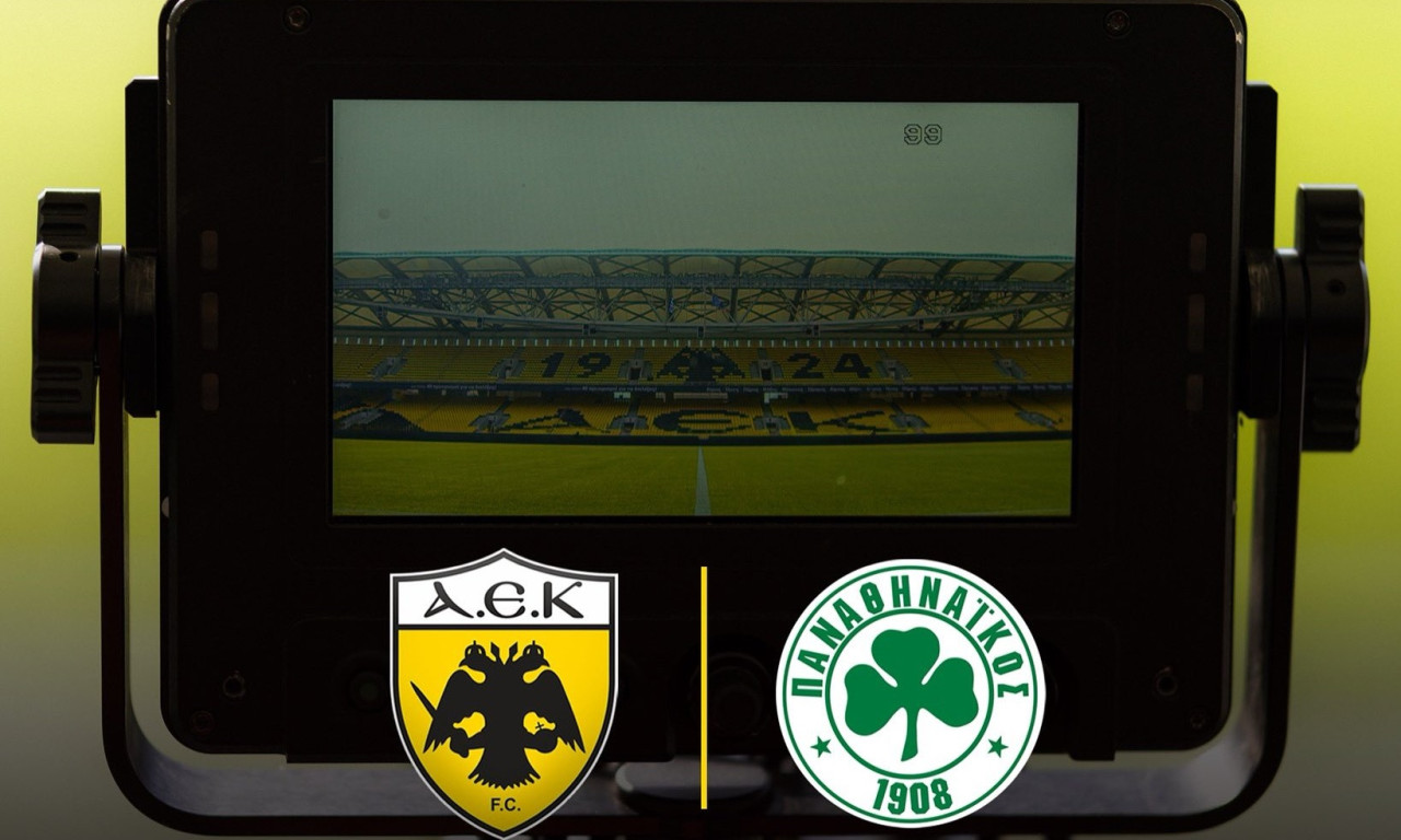 LIVE ΑΕΚ – Παναθηναϊκός: Το αθηναϊκό ντέρμπι από την «OPAP Arena»