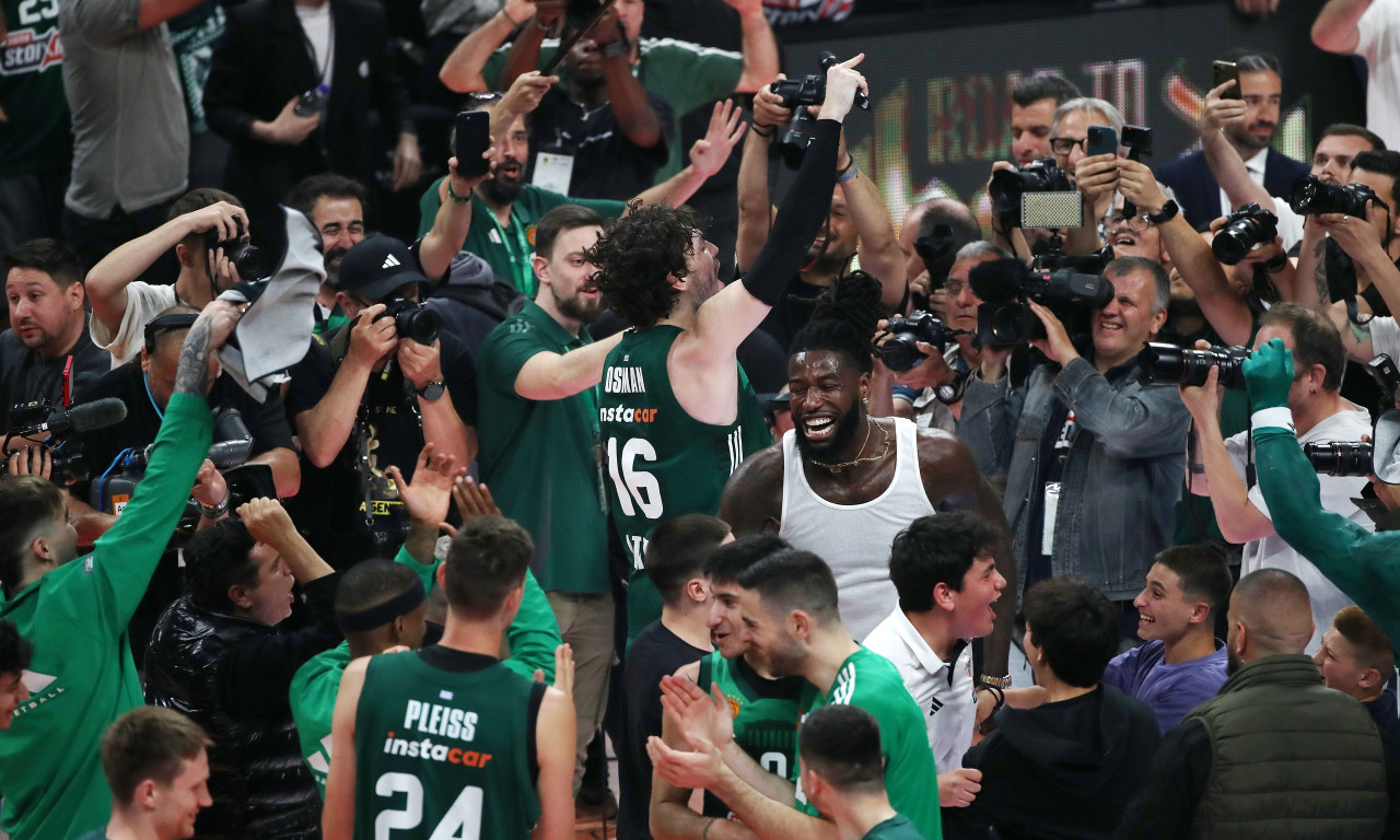 Παναθηναϊκός AKTOR: Χαμός με τη λήξη! Ξέφρενο πάρτι για την πρόκριση στο Euroleague Final Four 2025