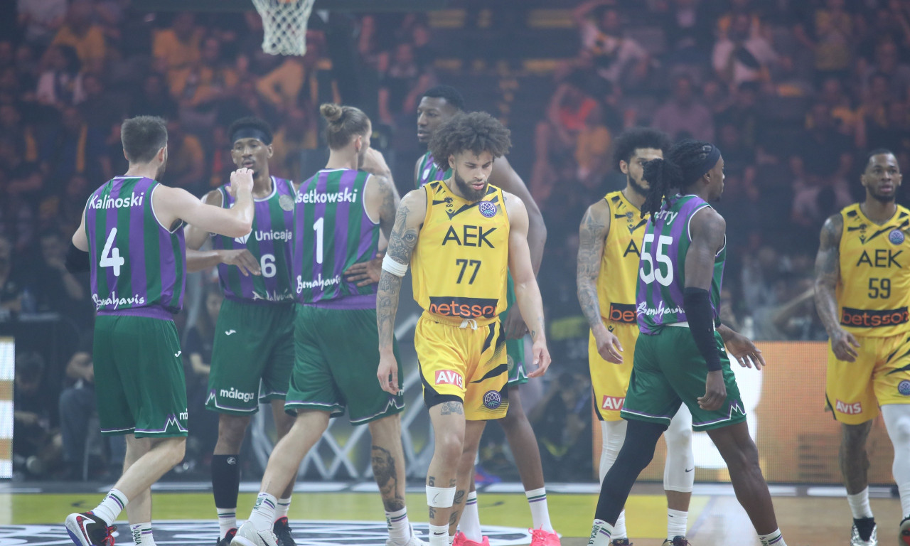 ΑΕΚ – Μάλαγα 65-71: Έδωσε μεγάλη μάχη, αλλά στο τέλος «μίλησε» η τροπαιούχος!