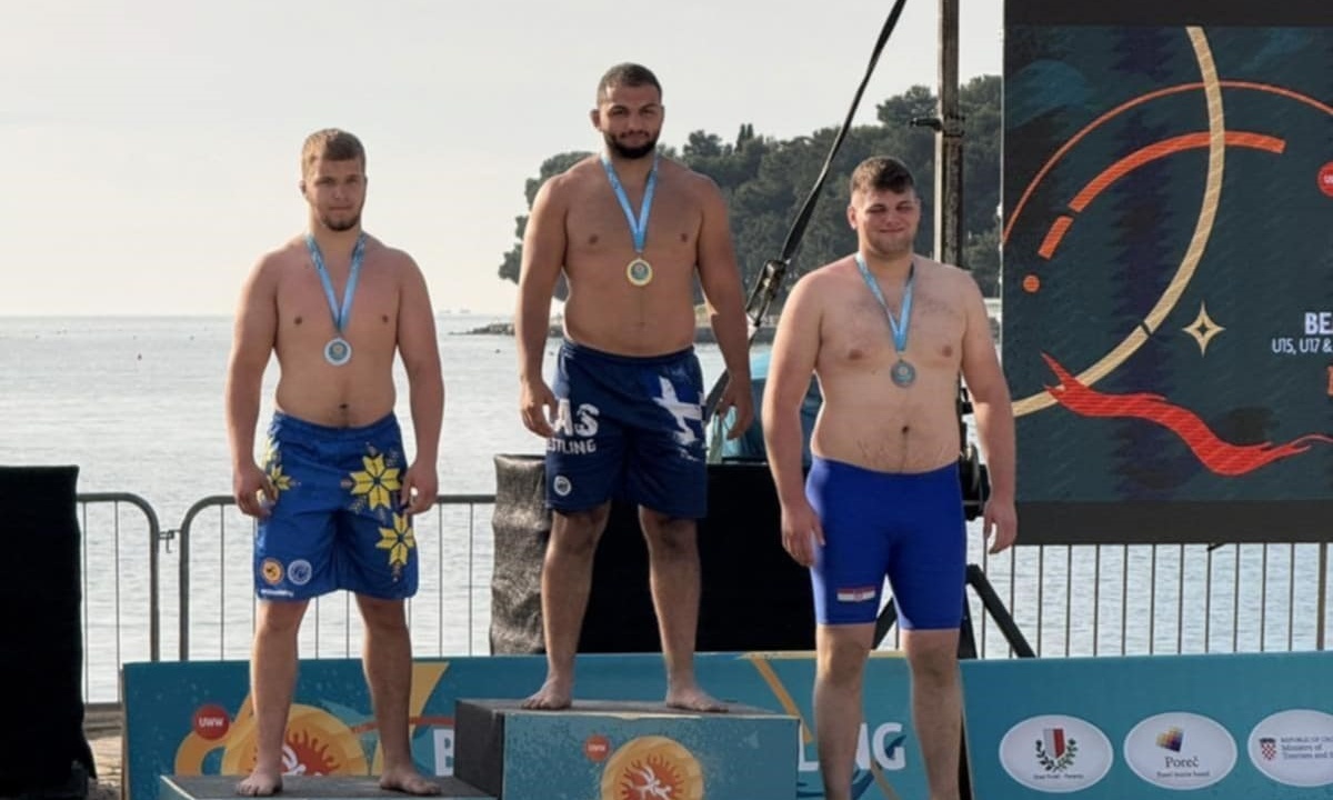 Πρωταθλητής Ευρώπης στο Beach Wrestling ο Αγγελος Αποστολίδης
