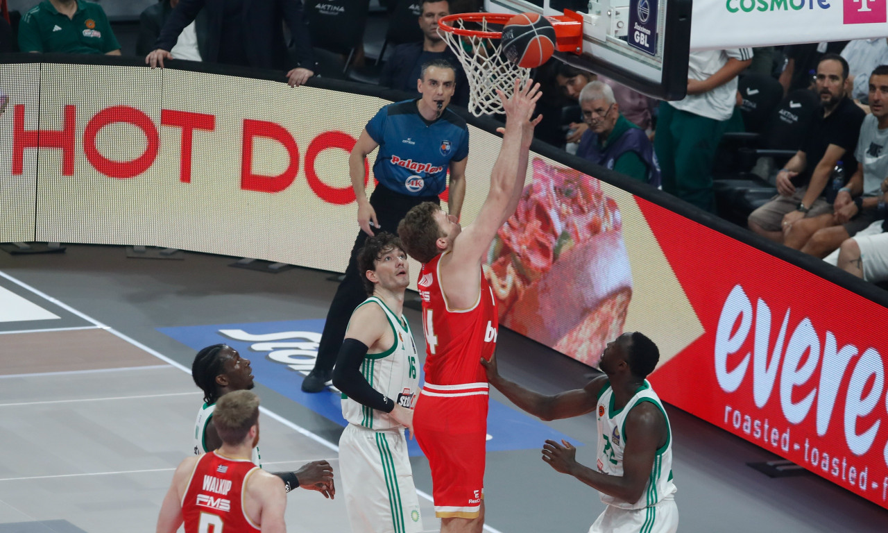 LIVE Παναθηναϊκός AKTOR - Ολυμπιακός 88-99: «Break» με… σπρώξιμο στο ΟΑΚΑ