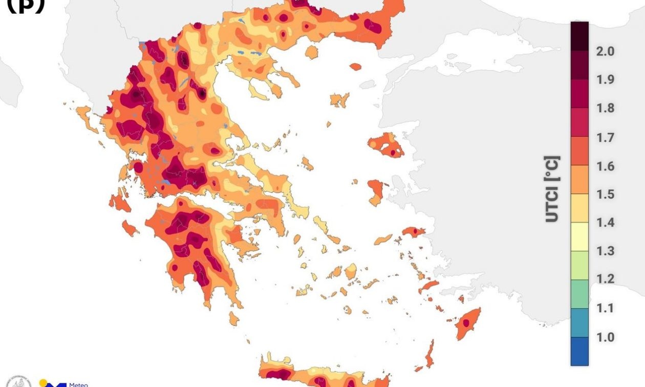 Έρχεται επικίνδυνη ζέστη για τον άνθρωπο - Τι δείχνει η νέα μελέτη του Αστεροσκοπείου Αθηνών