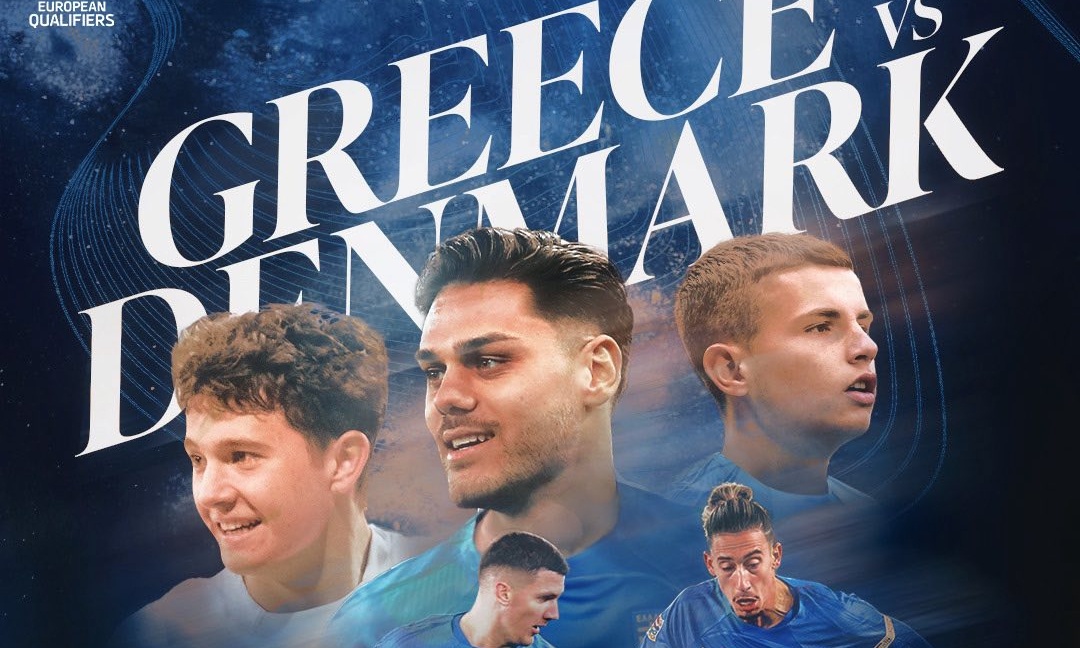 LIVE Ελλάδα – Δανία: Η μάχη της Εθνικής για τα προκριματικά του Μουντιάλ 2026