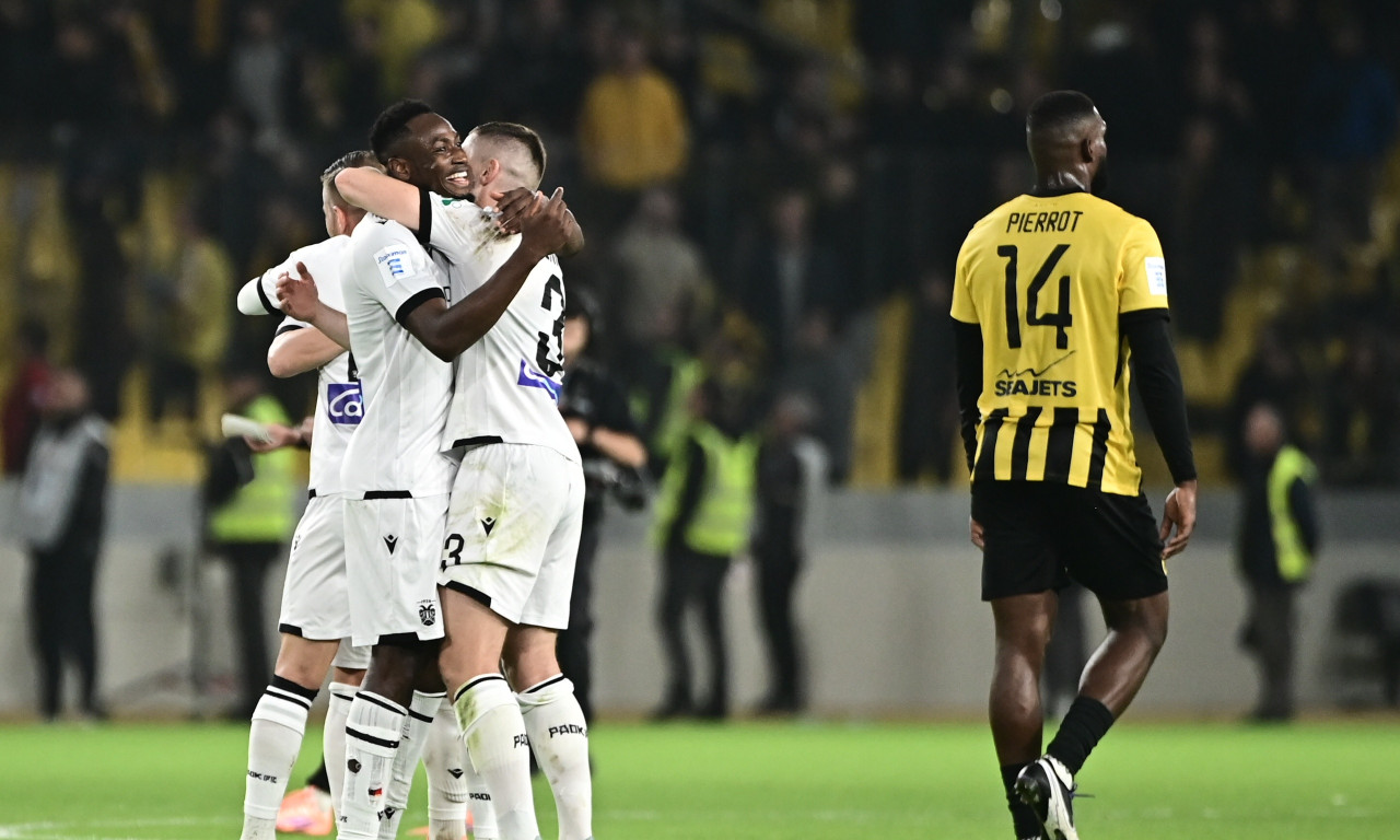 ΑΕΚ - ΠΑΟΚ 0-2: Ο «Δικέφαλος» των... ντέρμπι πήρε «διπλό» κορυφής στην «OPAP Arena»