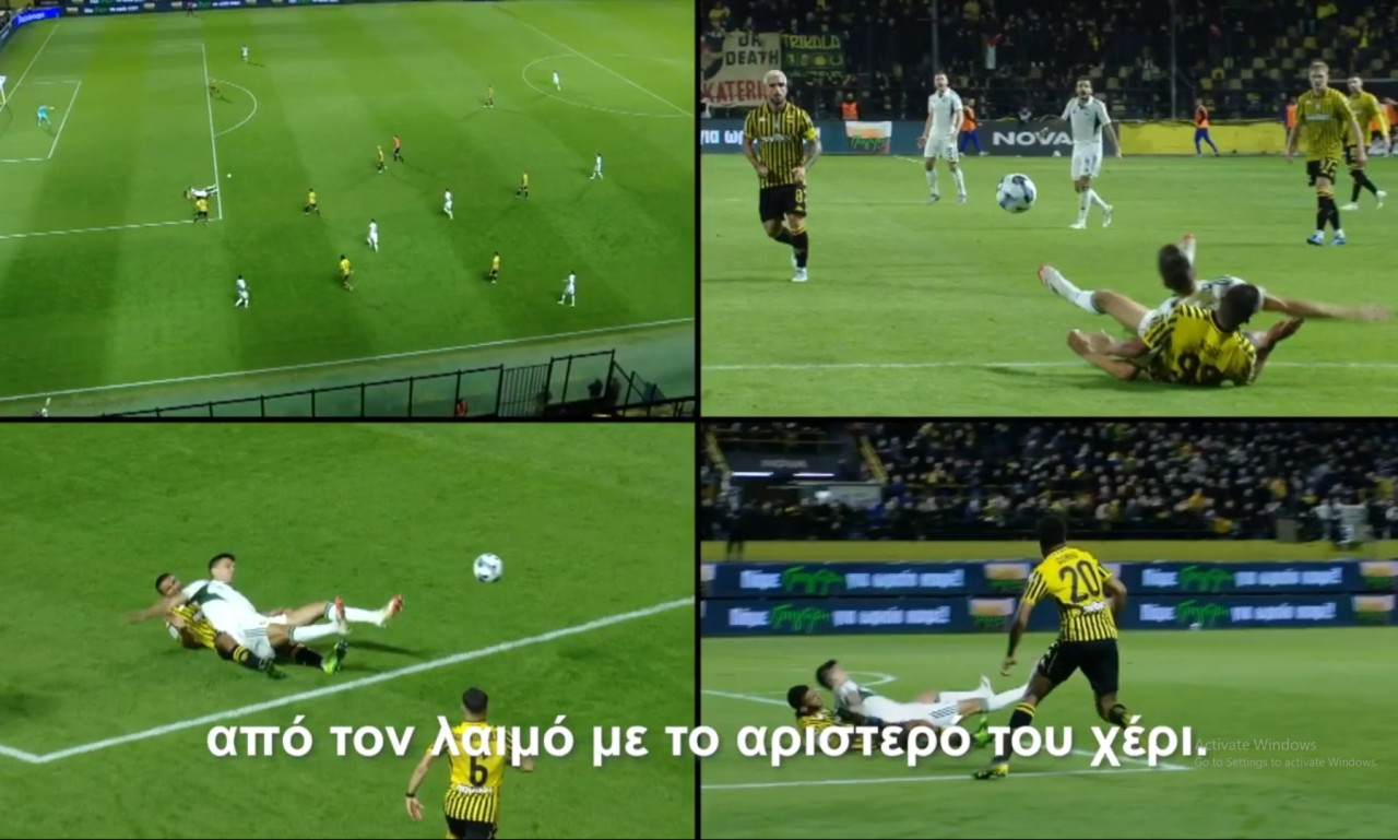Επιβεβαίωσε την αλλοίωση στο "Βικελίδης" ο Λανουά: «Ήταν πέναλτι για τον Παναθηναϊκό» - Δείτε βίντεο