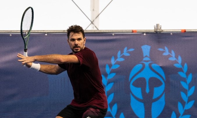 Hellenic Championship ATP 250: Προπονήθηκε στο Telekom Center Athens πριν την πρεμιέρα ο Βαβρίνκα