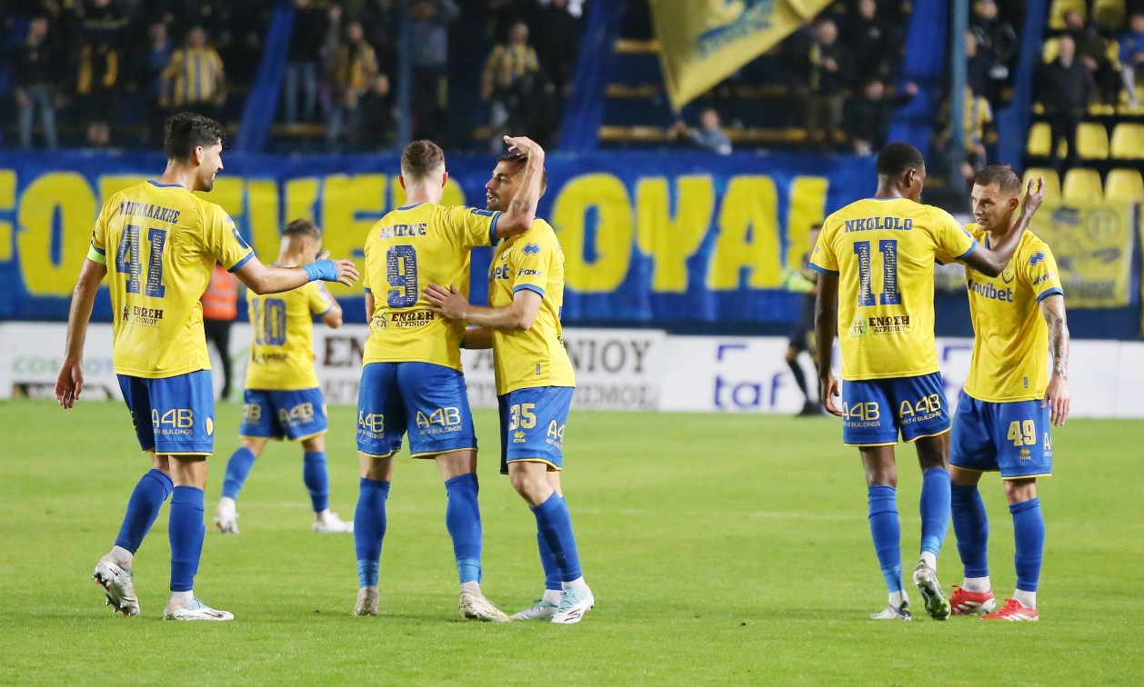 Παναιτωλικός – ΑΕΛ 3-0: Εύκολα οι Αγρινιώτες, προβληματίζουν οι Λαρισαίοι