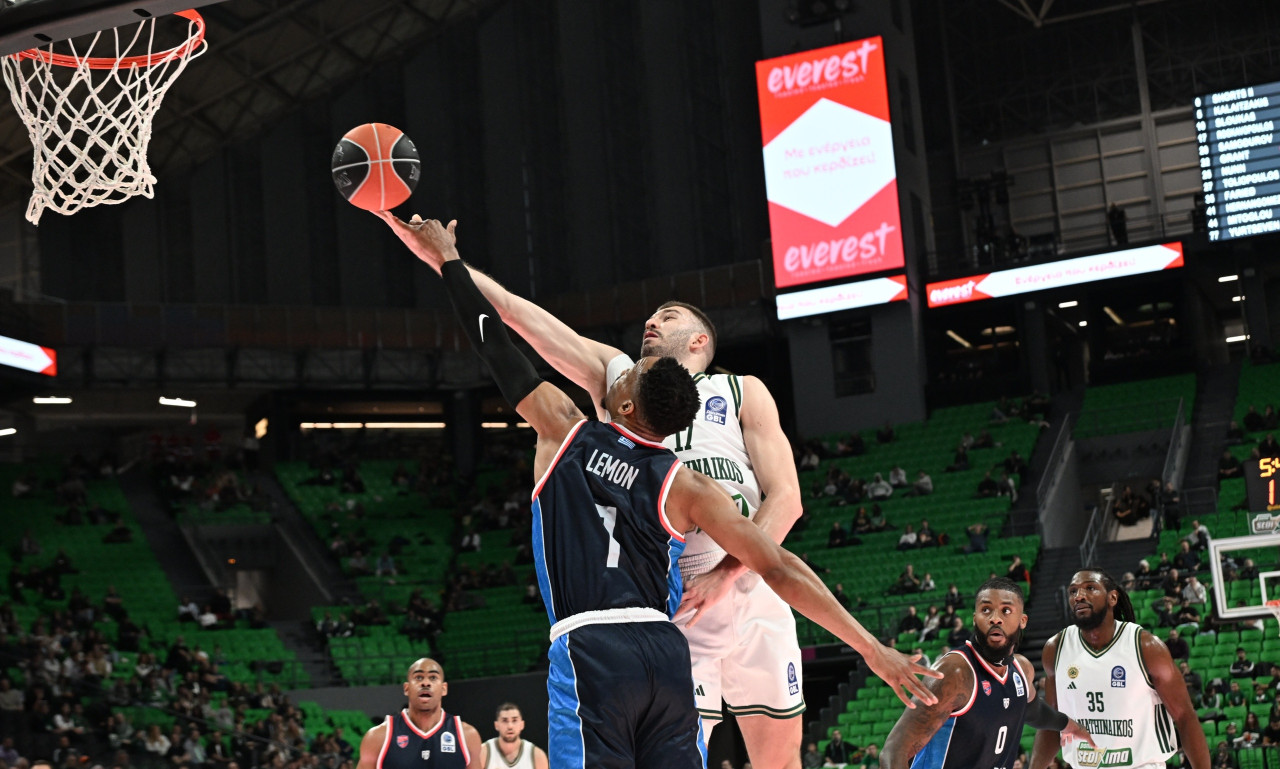 Παναθηναϊκός AKTOR - Πανιώνιος 110-66: One  «Ρόγκα» Show στο Telekom Center με 40 πόντους