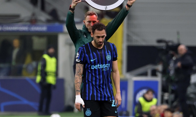 Serie A: Η Ίντερ χάνει τον Τσαλχάνογλου για τις επόμενες τρεις εβδομάδες