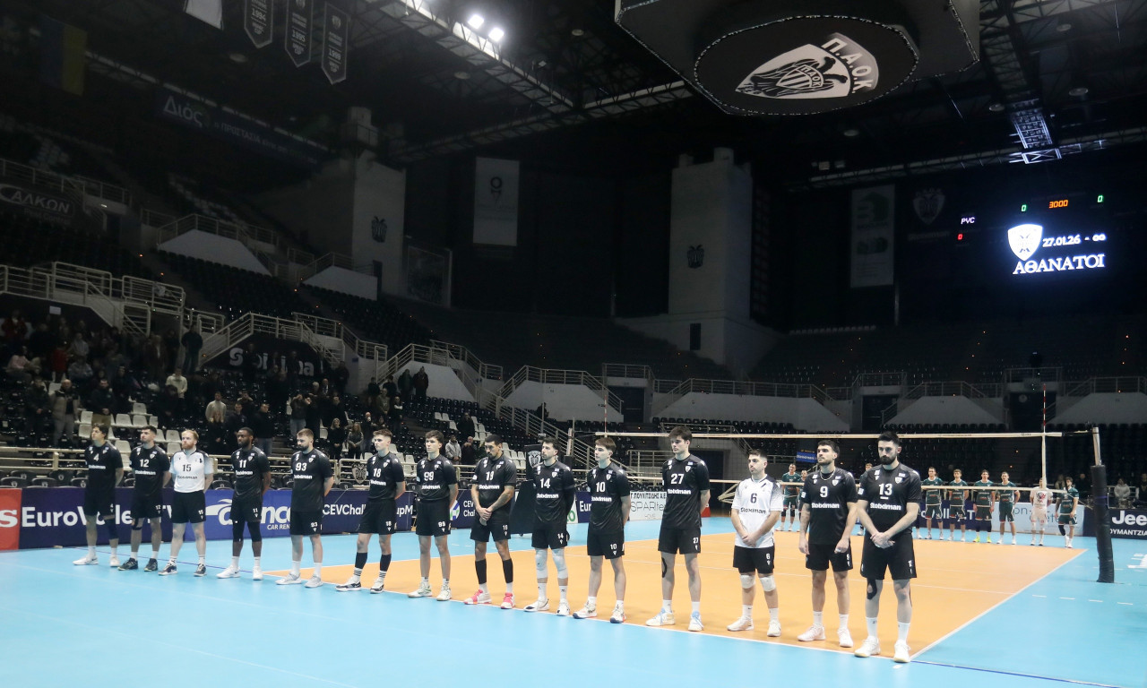 Βόλεϊ: Πρόκριση του ΠΑΟΚ στους «8» του Challenge Cup, αφιερωμένη στα 7 αδικοχαμένα «παιδιά» του