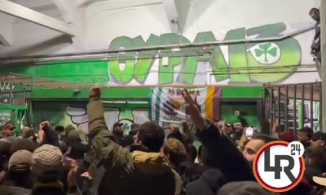 Πάρτι «πράσινων» και Ρωμαίων στη Λεωφόρο (vid)