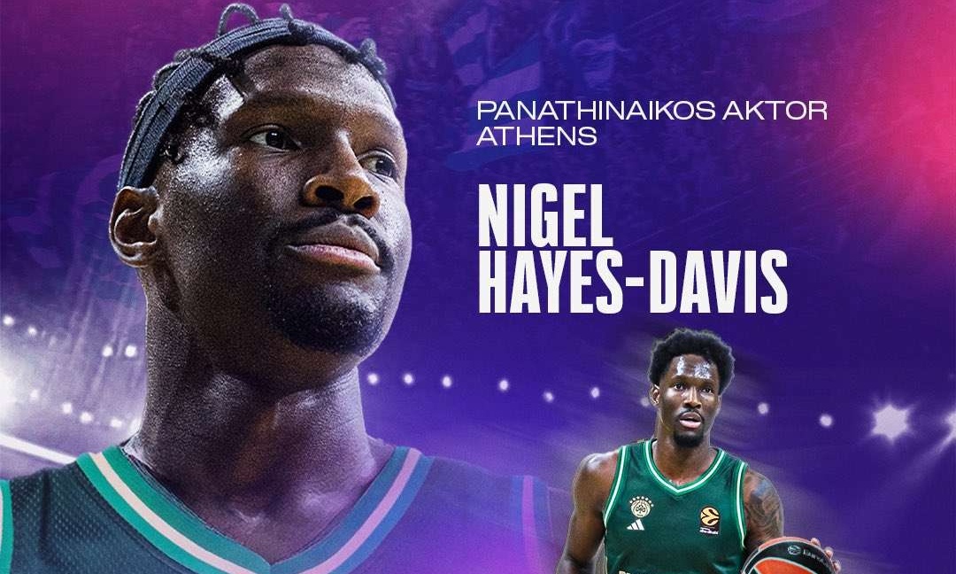 To welcome back της Euroleague στον Νάιτζελ Χέιζ-Ντέιβις