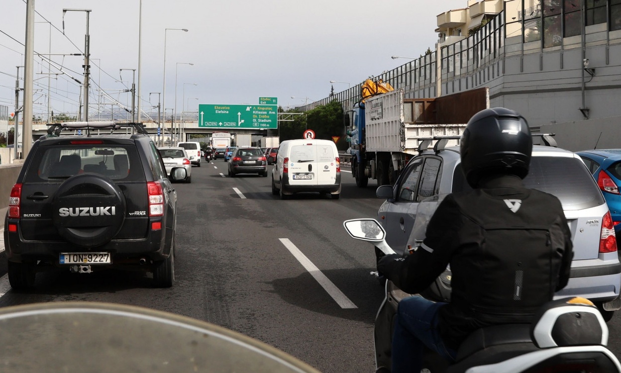 Διακοπή της κυκλοφορίας για 6 ημέρες λόγω εργασιών σε τμήμα της Αττικής Οδού