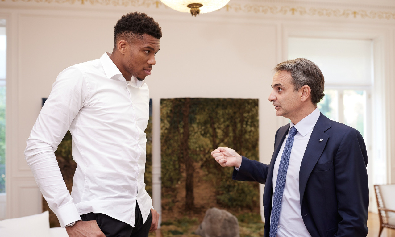 Μητσοτάκης: «Ομόφωνα ο Αντετοκούνμπο στο Ευρωπαϊκό Τάγμα της Αξίας»