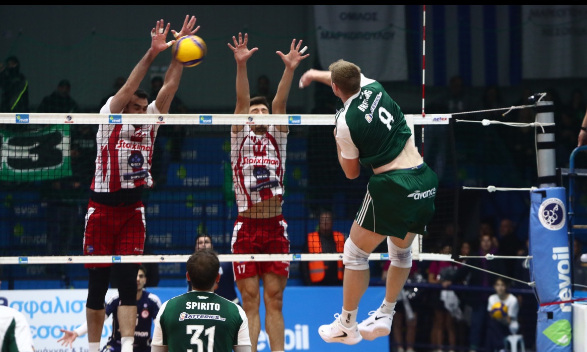 Volley League: «Αιώνιο» ντέρμπι για τα ημιτελικά