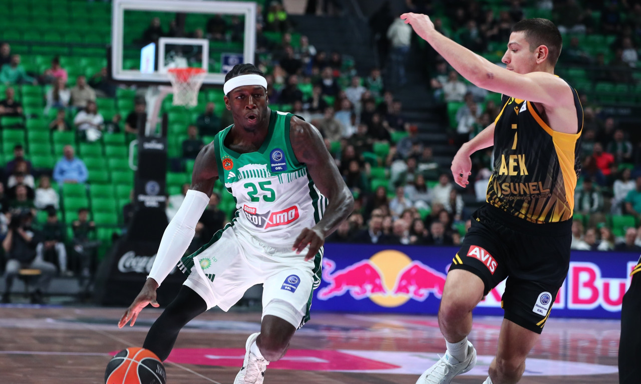 Παναθηναϊκός AKTOR - ΑΕΚ 103-78: «Καθάρισε» ο άστοχος Ναν για τους «πράσινους»