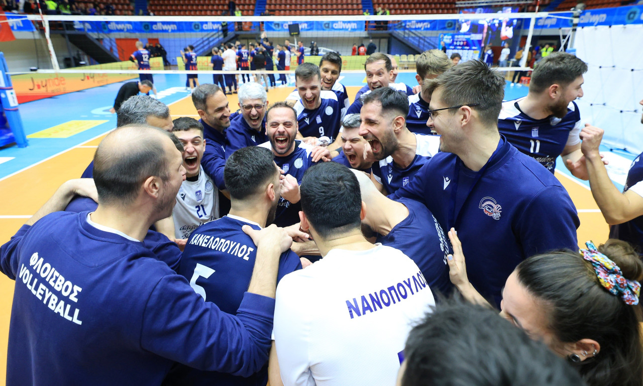 Final-4 Κυπέλλου Βόλεϊ: Σπουδαία πρόκριση του Φλοίσβου στον τελικό