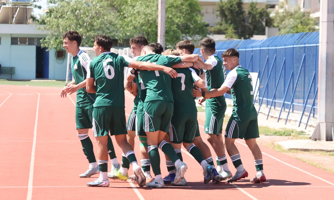 Παναθηναϊκός – ΑΕΚ 1-1: Ένα βήμα από τον τίτλο το «τριφύλλι» στη Super League Κ17