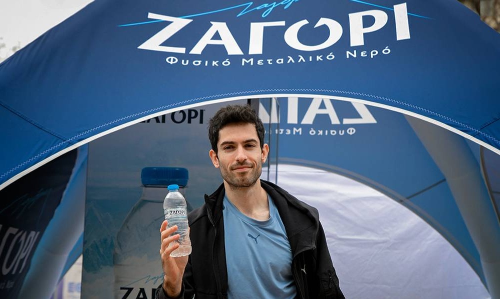 Φυσικό Μεταλλικό Νερό ΖΑΓΟΡΙ και Μίλτος Τεντόγλου στο φετινό No Finish Line Athens