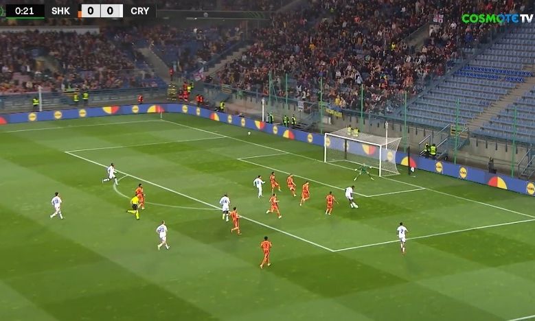 Σαχτάρ Ντόνετσκ - Κρίσταλ Πάλας: Έσπασαν τα κοντέρ οι Άγγλοι με γκολ στα 22 δευτερόλεπτα