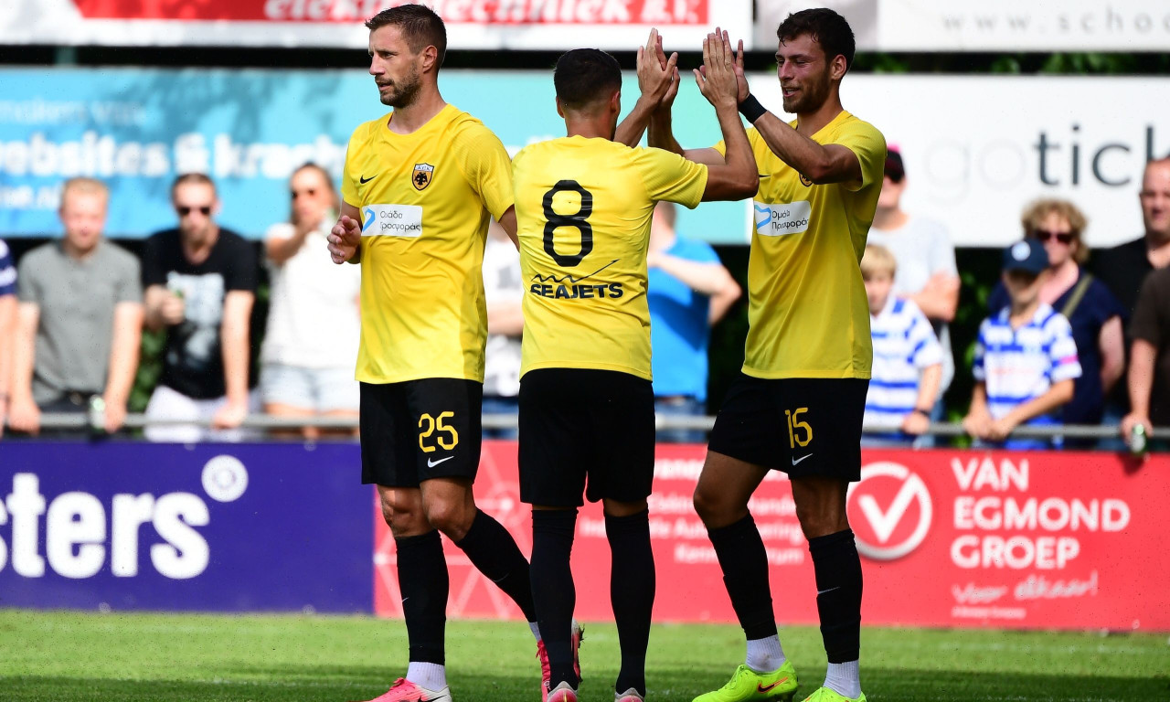 Ντε Γκράαφσαπ - ΑΕΚ 1-2: Τα highlights από το πρώτο φιλικό της προετοιμασίας της «Ένωσης»