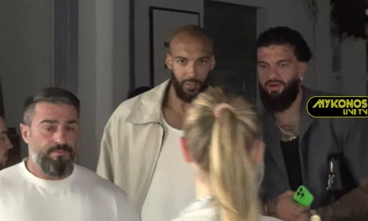 Μύκονος: Οι «γίγαντες» του NBA και της EuroLeague Rudy Gobert και Vincent Poirier στα Ματογιάννια