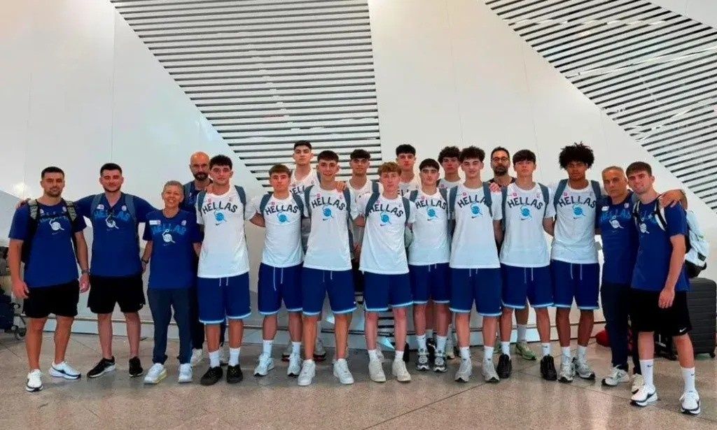Η αποστολή της Εθνικής Παίδων για το Eurobasket U16