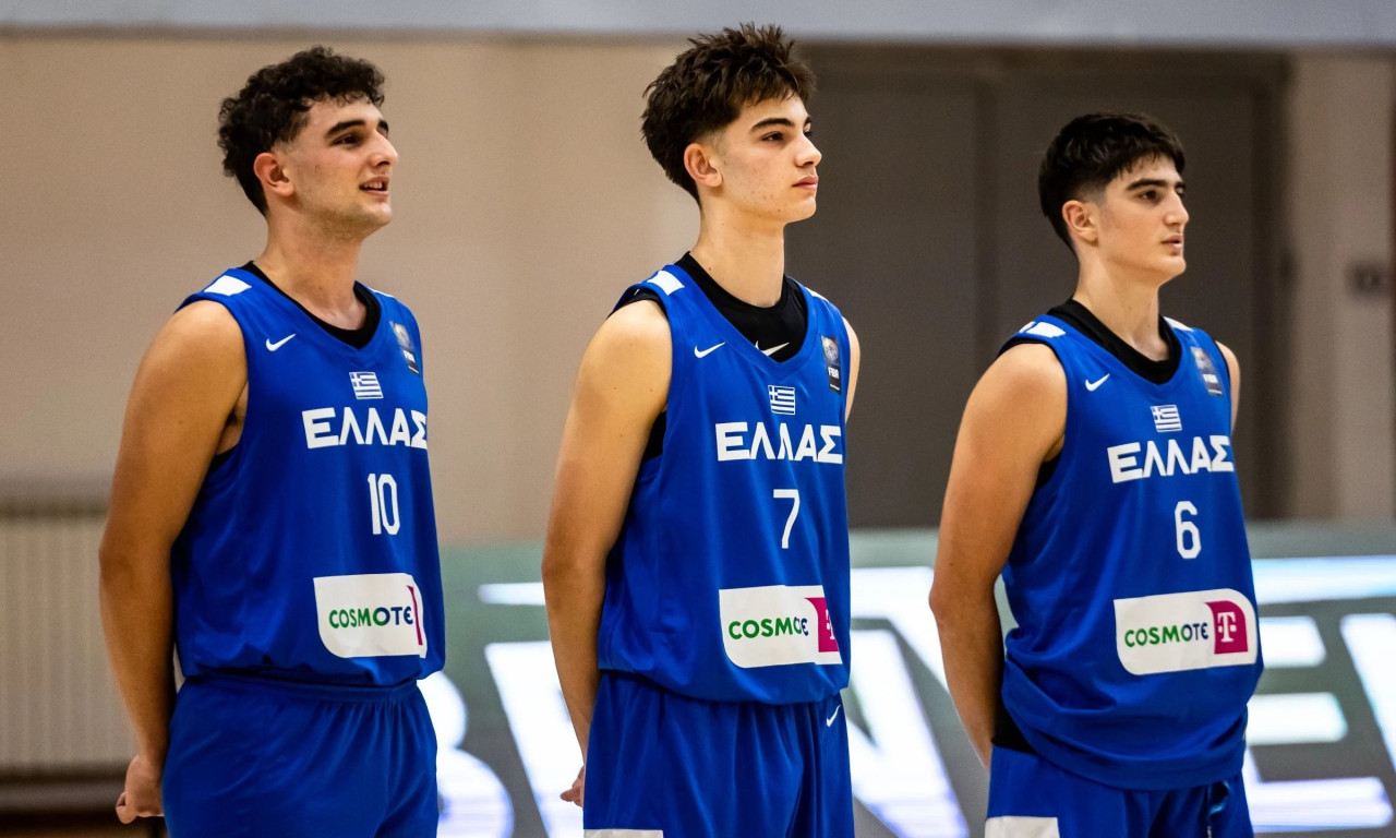 Πού θα δείτε το δεύτερο παιχνίδι της Εθνικής Παίδων στο Eurobasket U16 κόντρα στο Ισραήλ