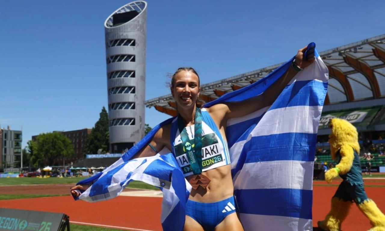 Νέα μεγάλη επιτυχία για την Ιακωβάκη: Χάλκινο μετάλλιο και πανελλήνιο ρεκόρ στο Όρεγκον