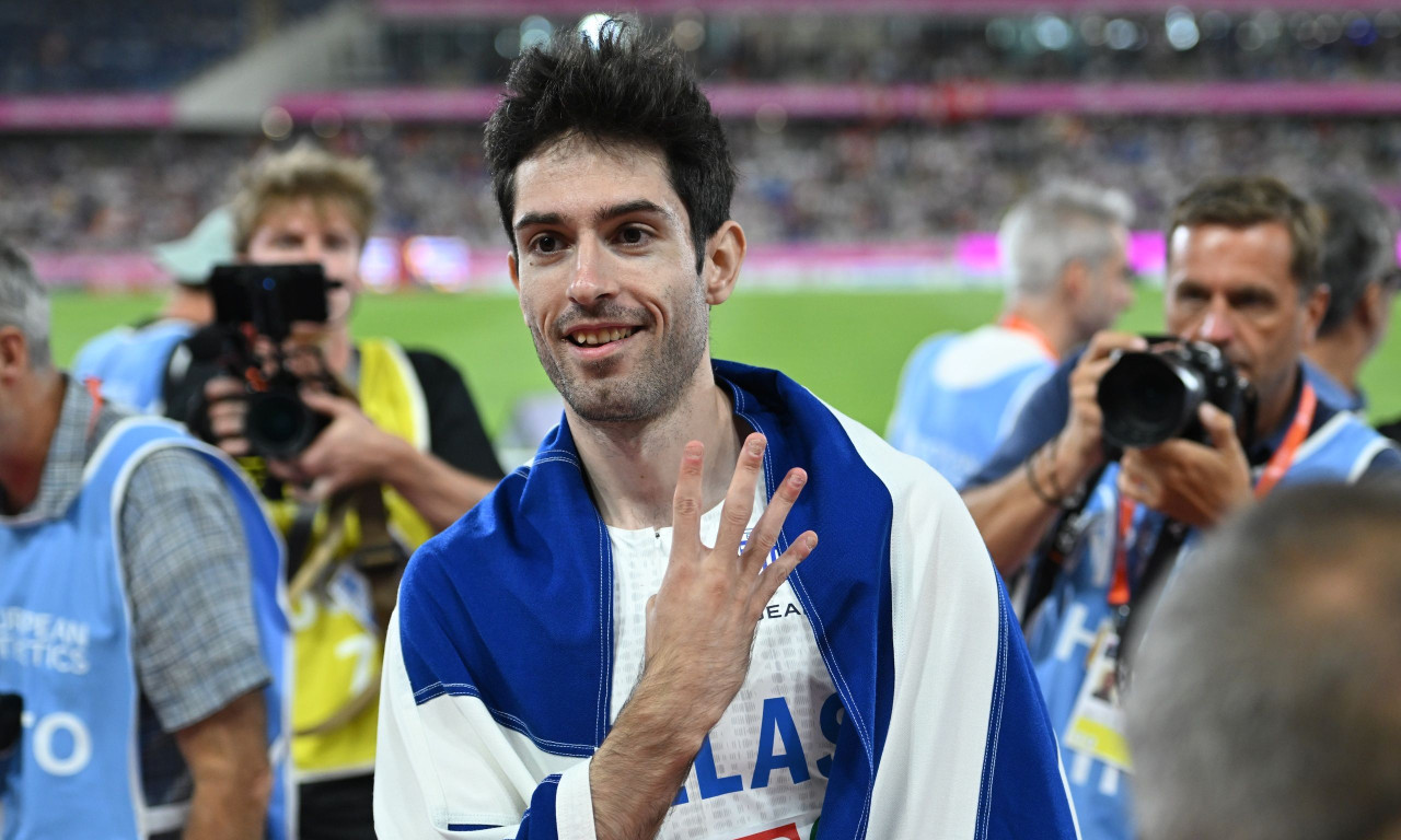 Το έκανε ξανά ο Μίλτος Τεντόγλου! Πρωταθλητής Ευρώπης στο μήκος για 4η φορά - Το χρυσό άλμα
