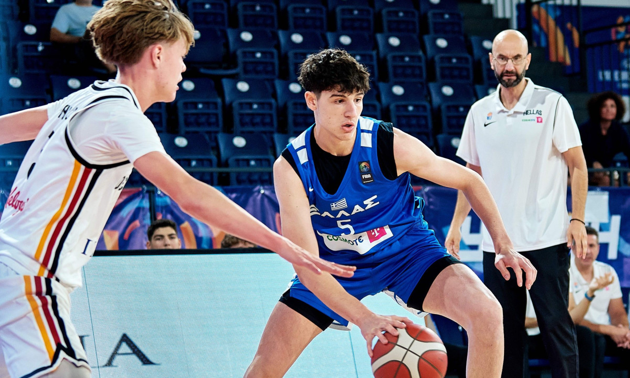 Γερμανία – Ελλάδα 85-77: Έκτη η Εθνική Παίδων στο EuroBasket U16