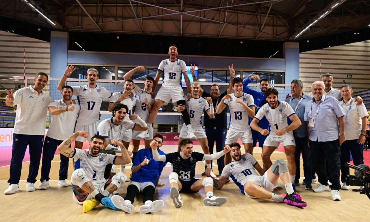 Εθνική Ελλάδας: Στα ημιτελικά οι Άνδρες, 3-0 σετ την Αίγυπτο