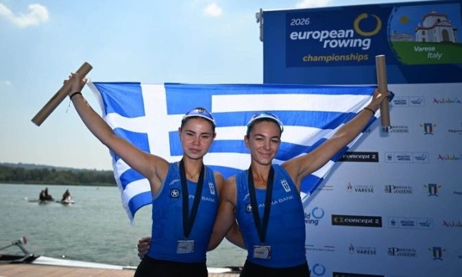 Παγκόσμιο Πρωτάθλημα Κωπηλασίας: Πρώτο μετάλλιο για την Ελλάδα - «Ασημένιες» Λιόλιου και Μουρατίδου