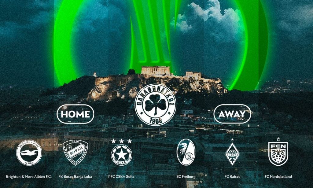 Conference League: Αρχή με Μπόρατς στο ΟΑΚΑ για τον Παναθηναϊκό – Το πρόγραμμα των «πράσινων»