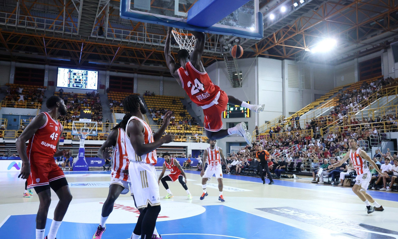 Ερυθρός Αστέρας - Ολυμπιακός 77-87: Μοντέρο και Εντιάι ξεχώρισαν στη νίκη των «ερυθρολεύκων»