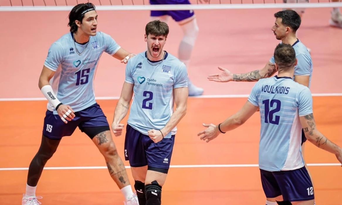 EuroVolley: «Αγκάλιασε» την πρόκριση στους «16» η Εθνική Ελλάδας - Νίκησε και τη Σουηδία