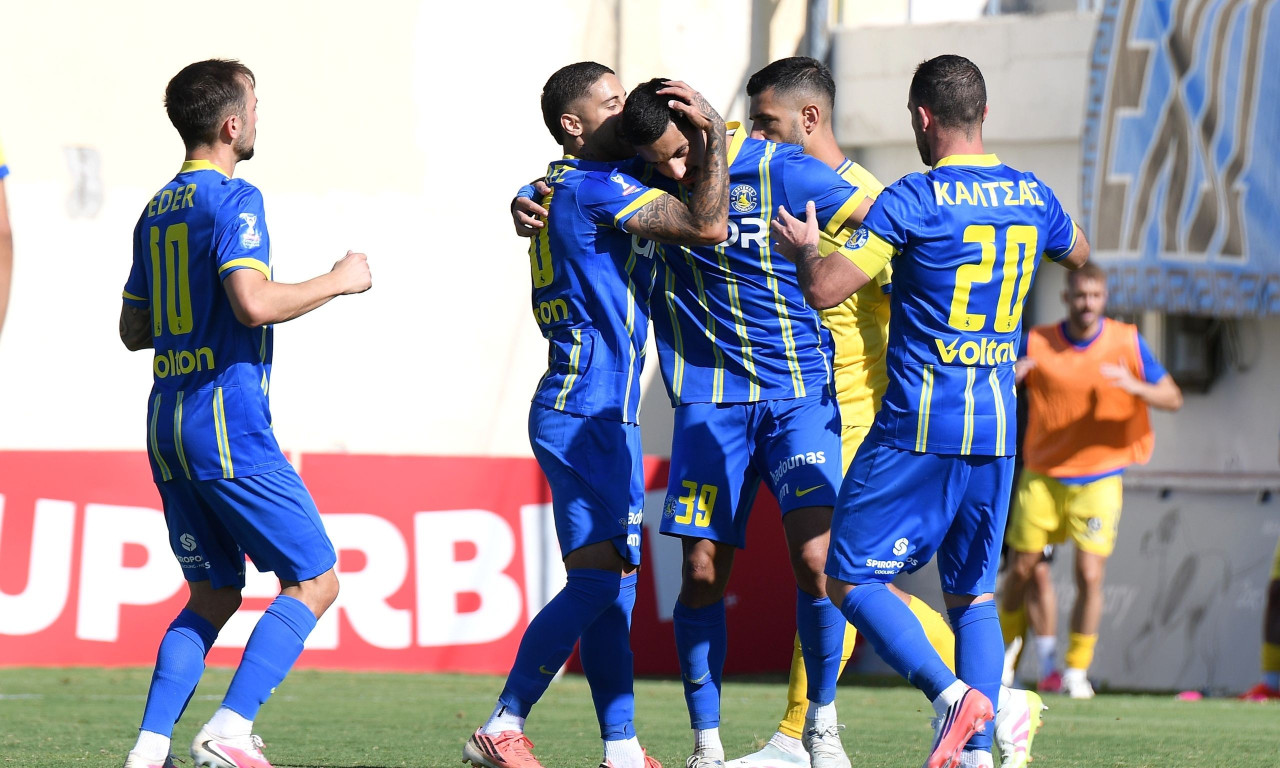 Νίκη Βόλου - Αστέρας AKTOR 0-3: Επιβλητική νίκη και πρώτο τρίποντο για τους Αρκάδες (vids)
