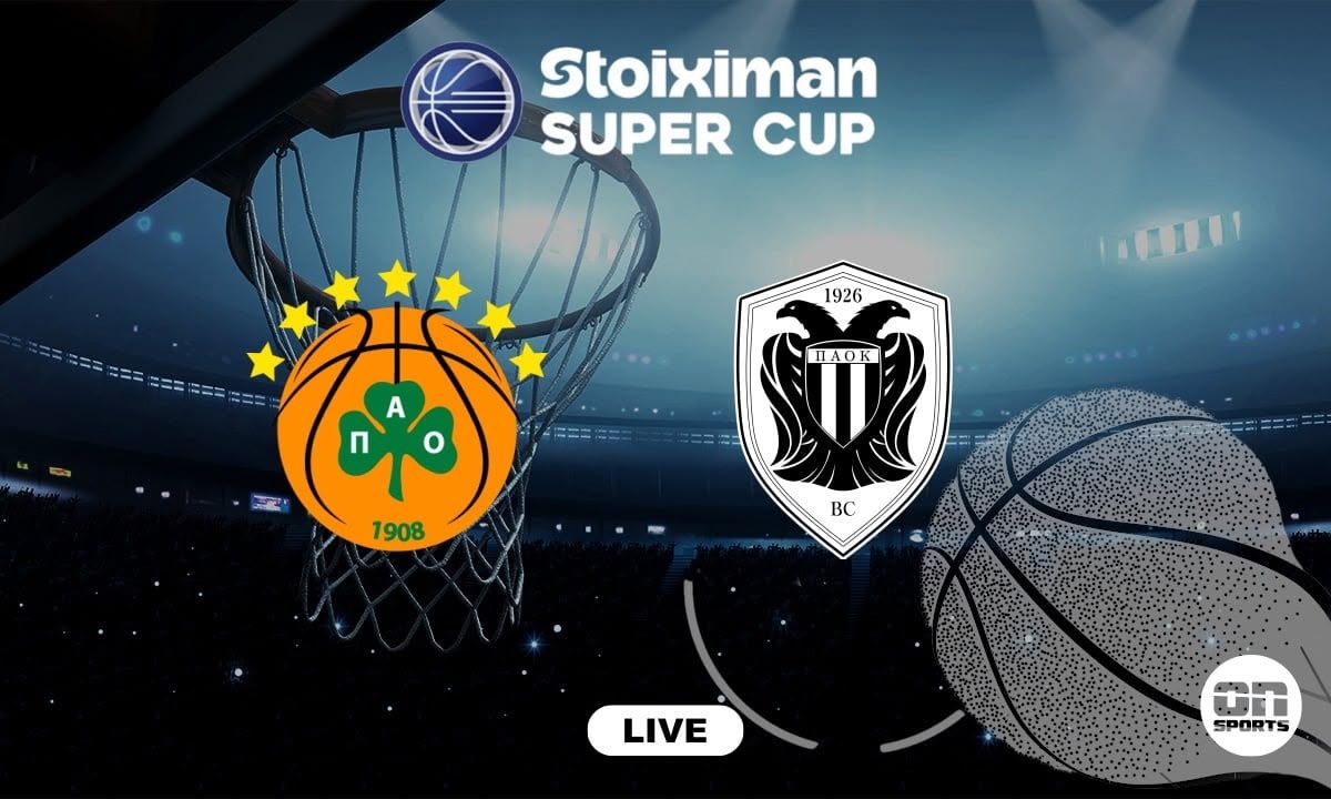 LIVE Παναθηναϊκός AKTOR - ΠΑΟΚ: Ο δεύτερος ημιτελικός του Stoiximan Super Cup