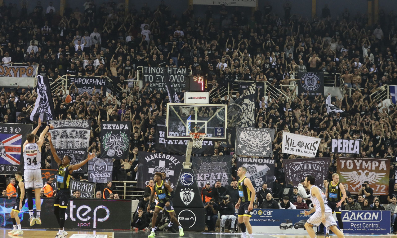 ΠΑΟΚ: Αμόκ από τον κόσμο - Sold out η πρεμιέρα στο EuroCup με Μανρέσα