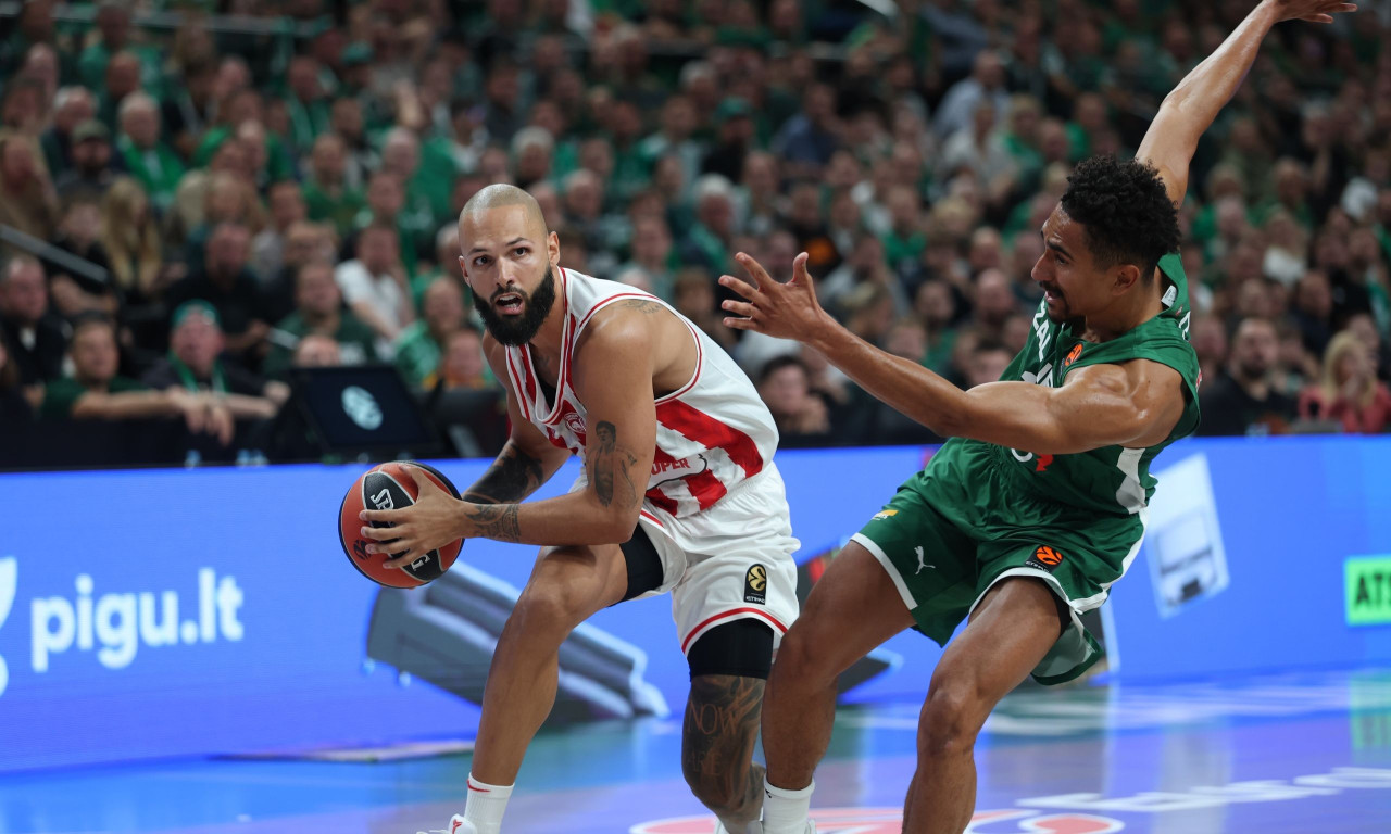 Ζαλγκίρις - Ολυμπιακός 91-93: Ο Φουρνιέ υπέγραψε την «ερυθρόλευκη» απόδραση από το Κάουνας