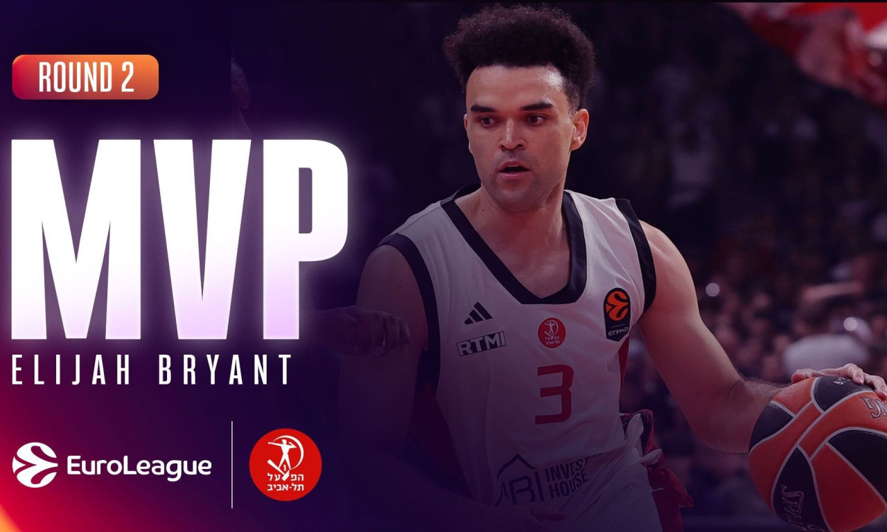 EuroLeague: MVP της 2ης αγωνιστικής ο Μπράιαντ