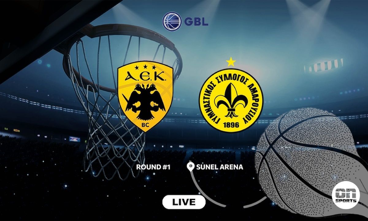 LIVE ΑΕΚ - Μαρούσι
