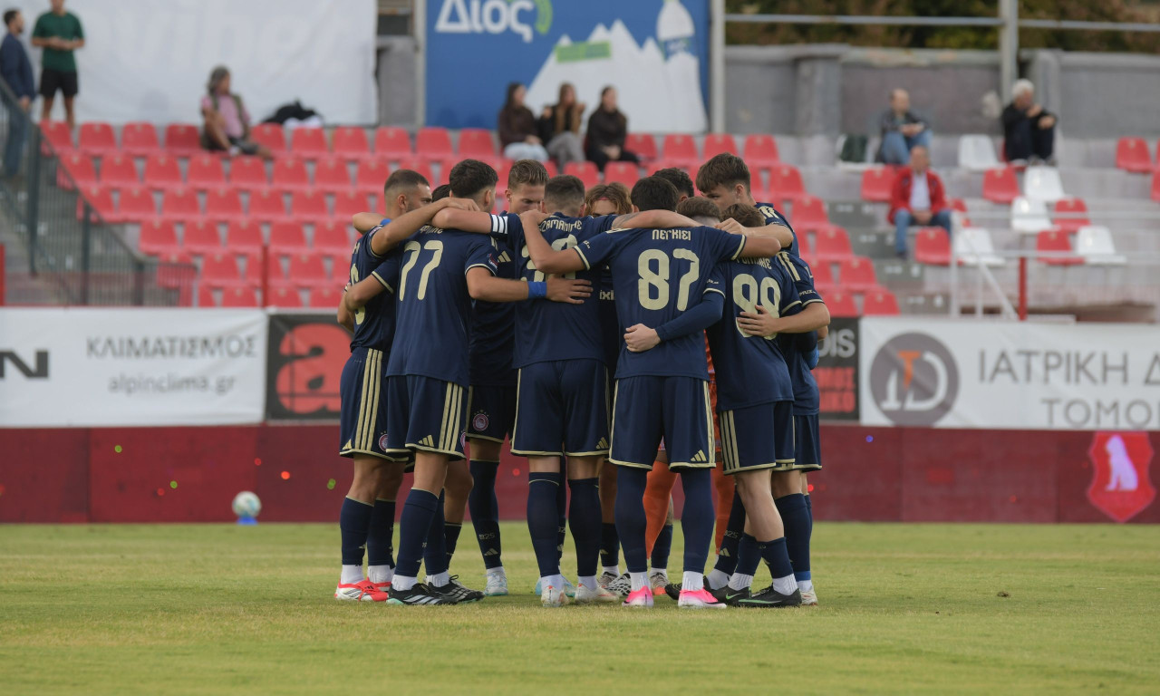 Superbet League 2: Ορίστηκε η εξ αναβολής αναμέτρηση του Ολυμπιακού Β' με την Athens Kallithea