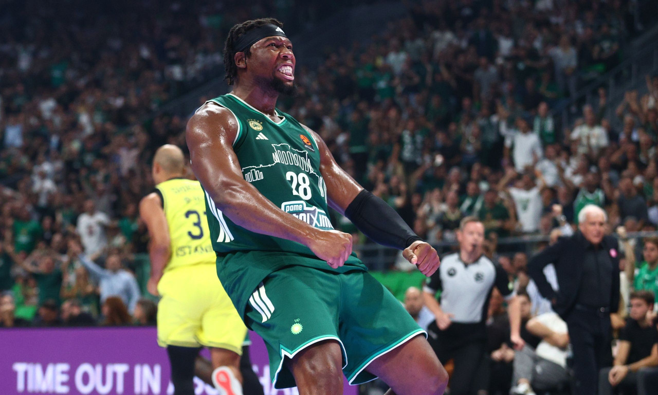 Παναθηναϊκός - Φενέρμπαχτσε: Το alley-oop κάρφωμα του Γιαμπουσέλε που ξεσήκωσε το T-Center (video)