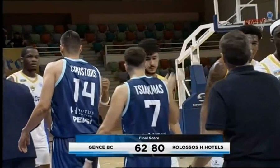 Γκέντσε - Κολοσσός Ρόδου: Τα highlights από την άνετη νίκη των «Νησιωτών» στο Αζερμπαϊτζάν (vid)