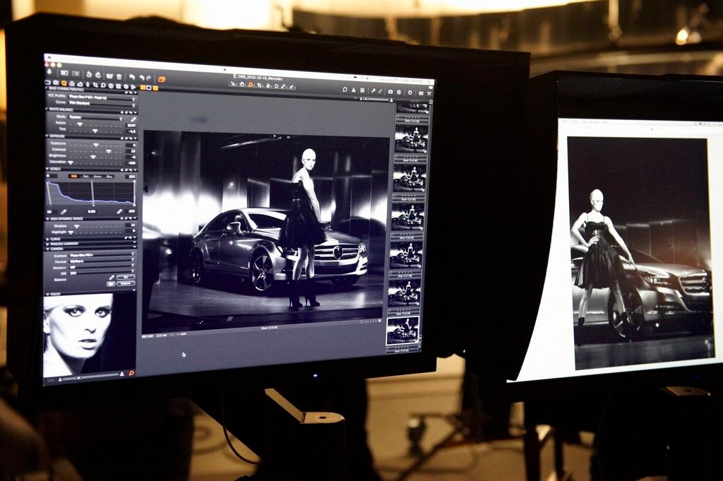 Mercedes CLS και Karolina Kurkova