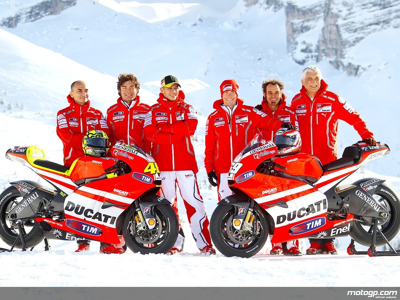 Η παρουσίαση της Ducati Desmosedici GP11